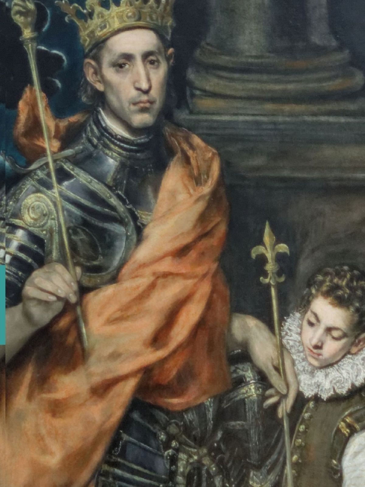 Le Gréco prépare saint Louis au combat
