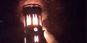 Aveyron : le clocher de l’église de Saint-Salvadou détruit par la foudre